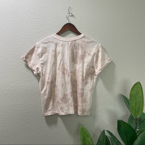 NWT Hollister Co. tie dye crop crew neck tee - Picture 3 of 6